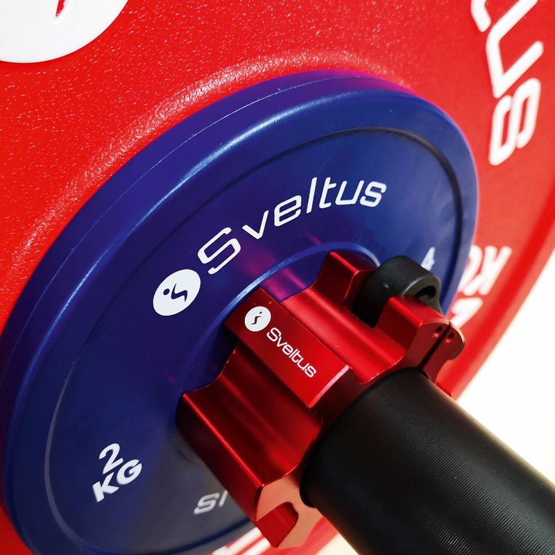 Collari per bilanciere Sveltus Aluminium Stop Disc 2 pz. red 3