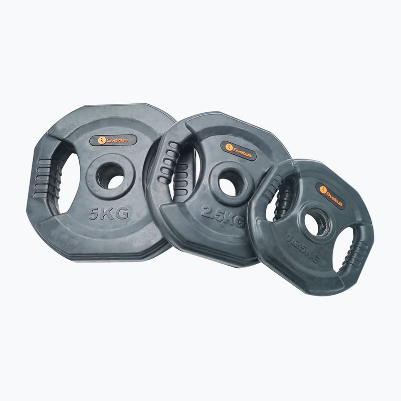 Sveltus Starting Olympic bumper weight 2,5 kg nero 3