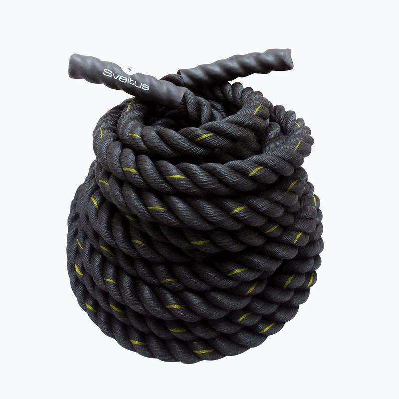 Sveltus Battle corda di allenamento 1 m nero