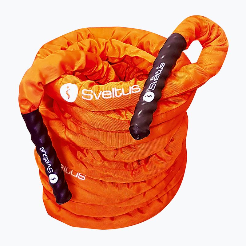Sveltus Battle Rope Premium 38 mm arancione 2