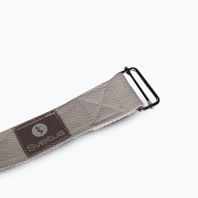 Cintura per yoga Sveltus Yoga beige 4