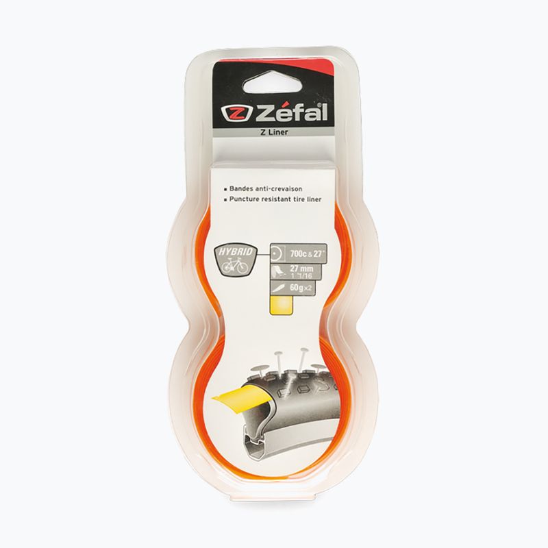 Zefal Z-Liner 27 mm inserti antiperforazione 2 pz. arancione 2