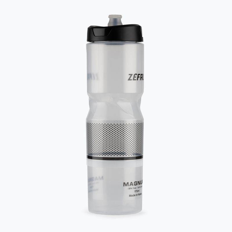 Zefal Magnum (Soft-Cap) bottiglia per bicicletta 975 ml 2022 traslucido/nero