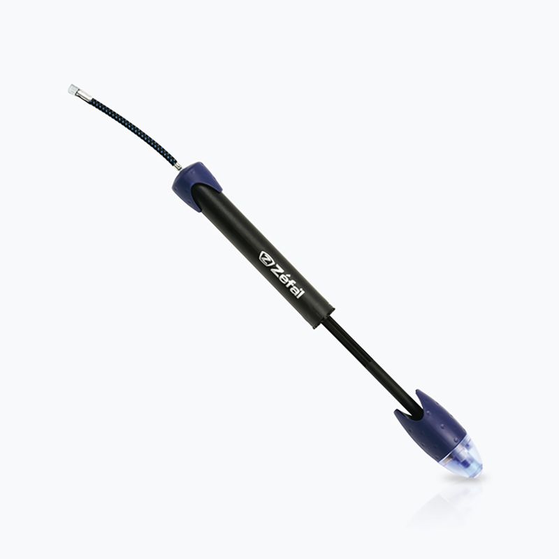 Pompa da bicicletta Zefal Max blu/nera 6