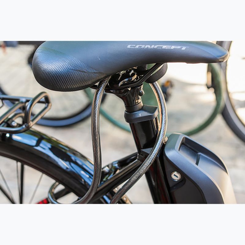 Lucchetto per bicicletta Zefal K-Traz C8 Livello 8 grigio/nero 5