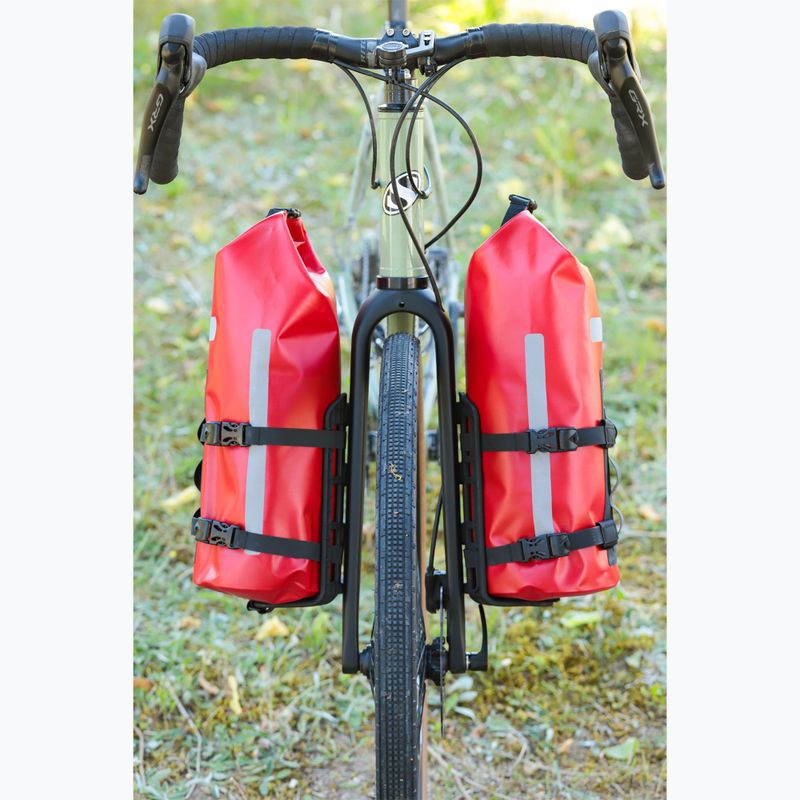 Borsa per forcella Zefal Z Adventure Fork Pack & Holder rosso 8