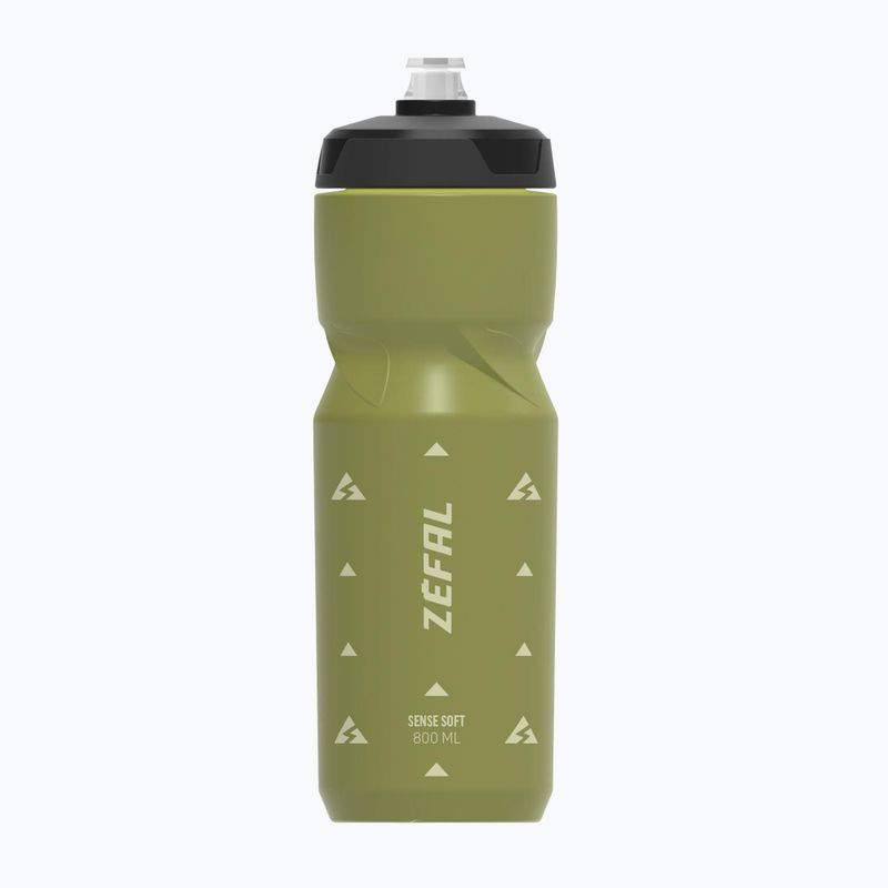 Zefal Sense Soft Bike Bottiglia 800 ml verde oliva