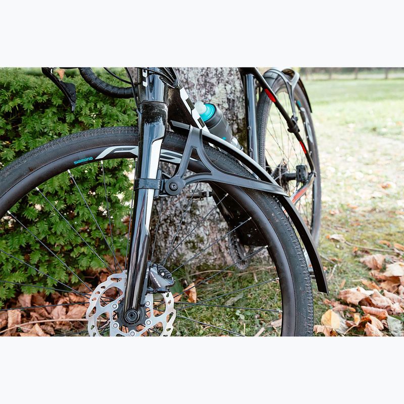 Set parafanghi bicicletta Zefal Shield G50 nero 10