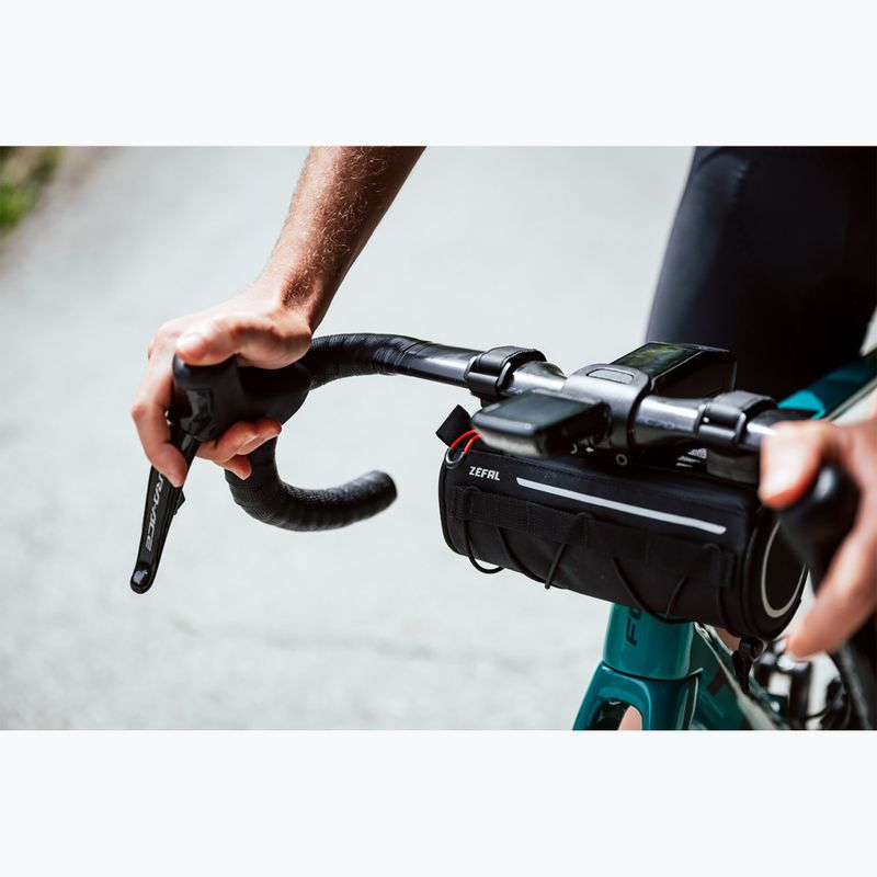 Zefal Z Adventure F1 1,2 l Borsa da manubrio per bicicletta nera 12