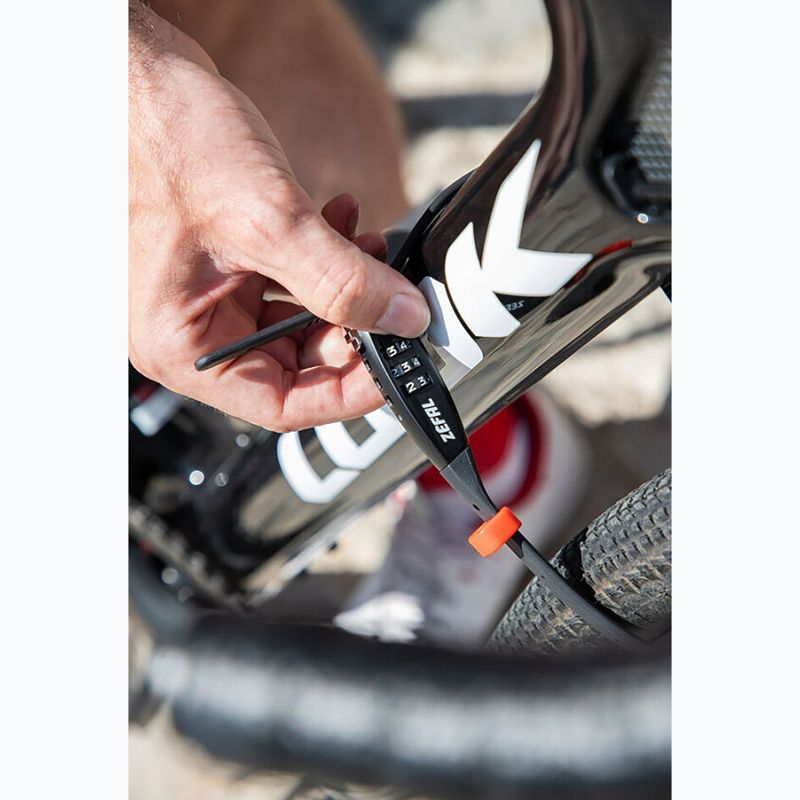 Chiusura per bicicletta Zefal K-Traz Zip3 700 XL Level 3 Zip Look black 5
