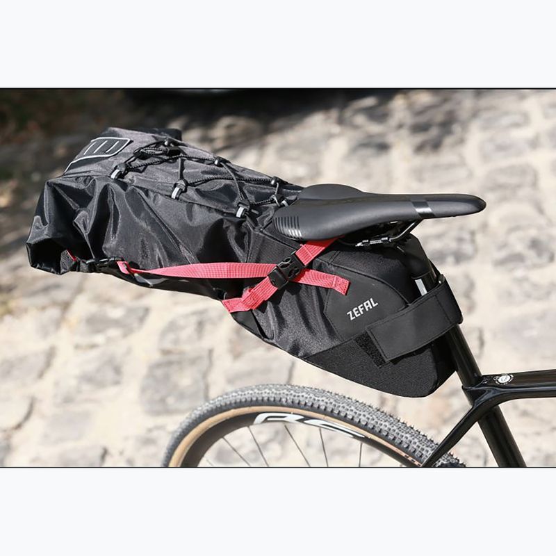 Zefal Z Adventure R11 nero/rosso Borsa sottosella per bicicletta 9