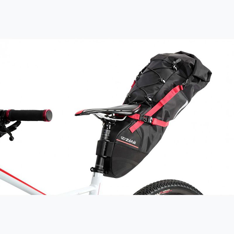 Zefal Z Adventure R17 nero/rosso Borsa sottosella per bicicletta 6
