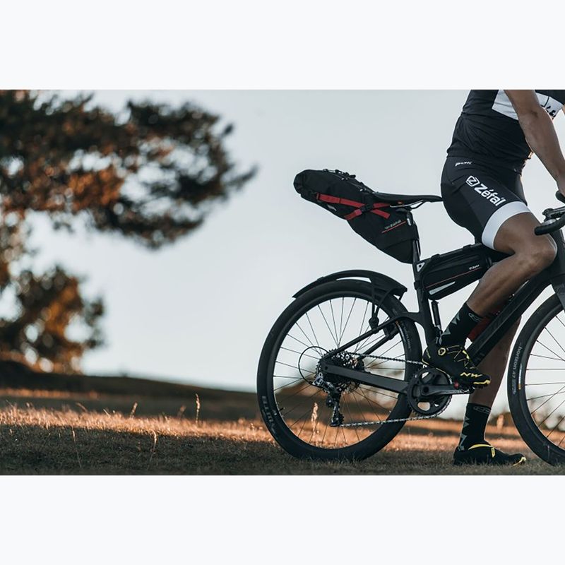 Zefal Z Adventure R17 nero/rosso Borsa sottosella per bicicletta 10