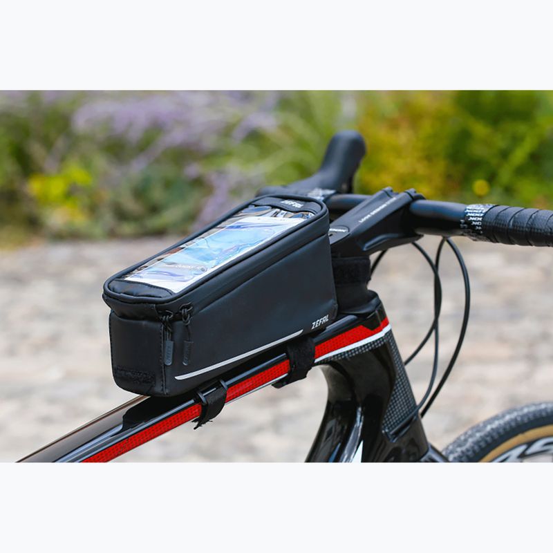 Zefal Console Pack T2 borsa nera per telaio di bicicletta 7