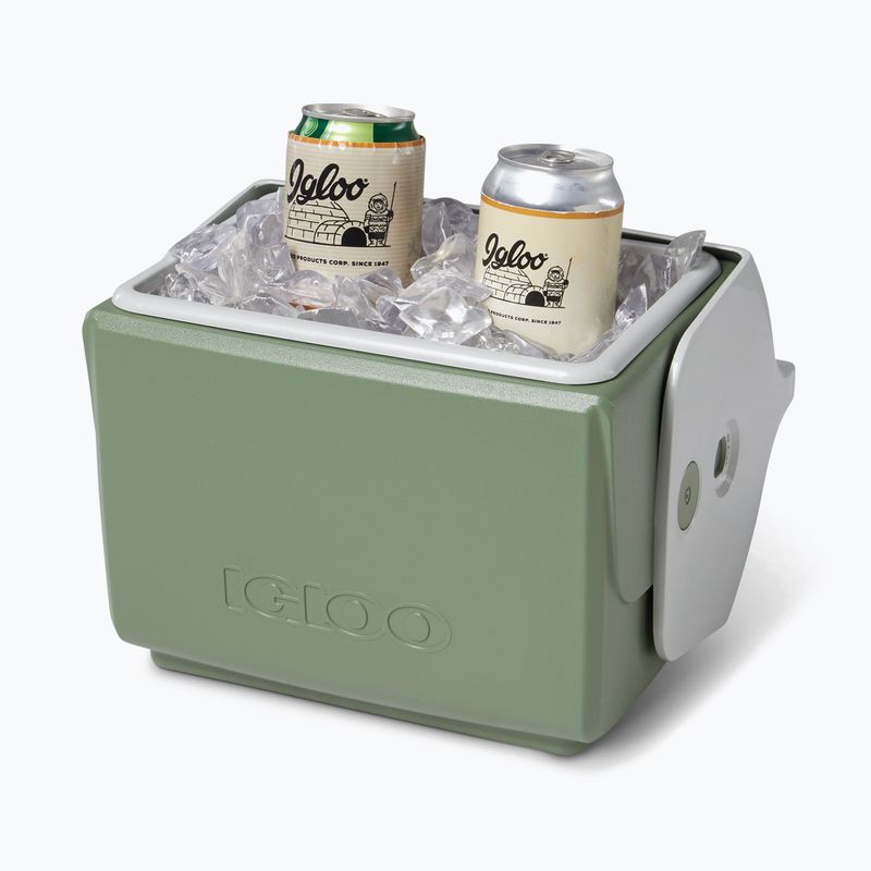 Igloo Ecocool Little Playmate Elite 6 l verde vintage/grigio eco frigorifero da viaggio 7