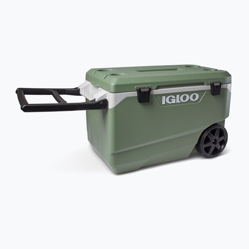 Igloo Ecocool Latitude 90 Qt Roller 85 l frigo vintage verde touring 4