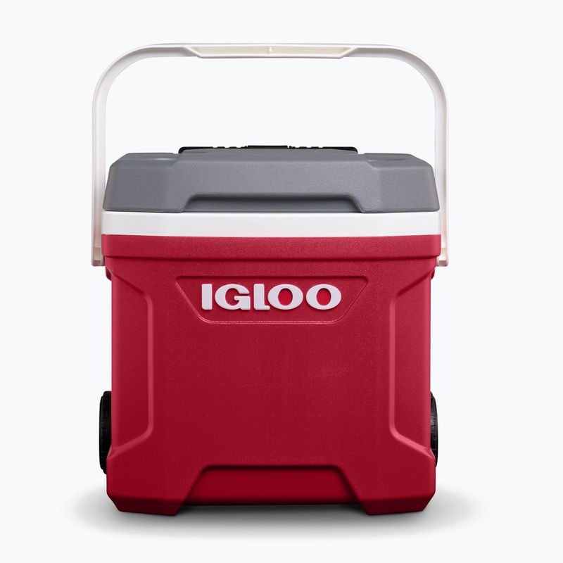 Igloo Latitude 16 Qt Roller 15 l industrial rosso/ meteorite frigorifero itinerante 2