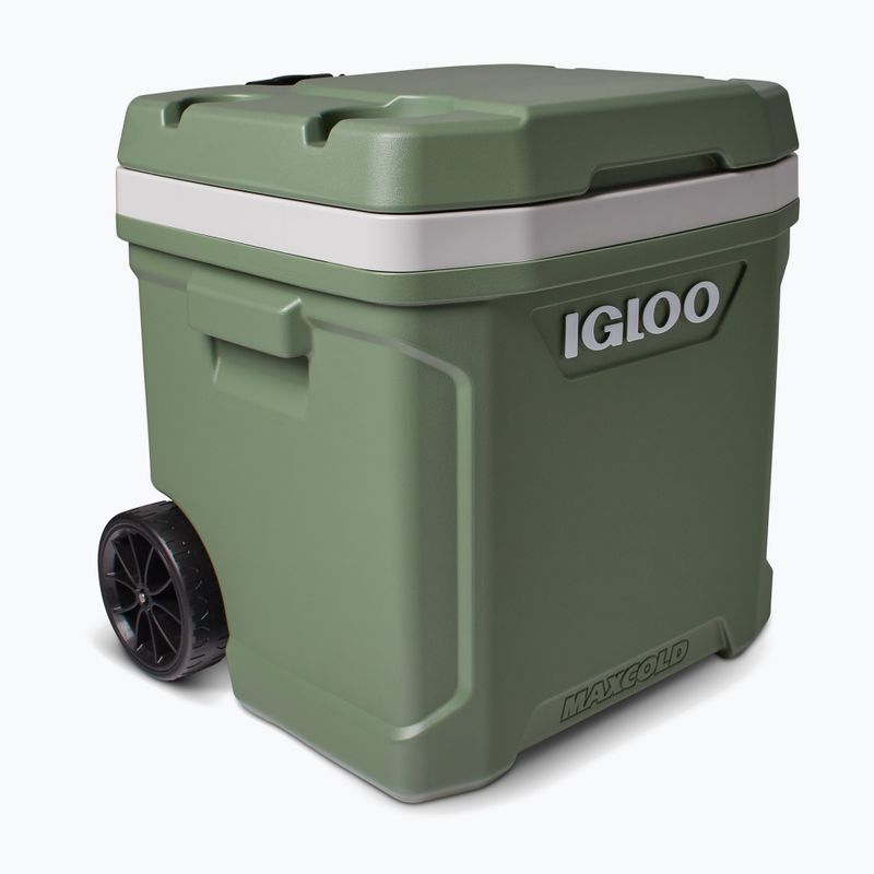 Igloo Ecocool Latitude 60 Qt Roller 56 l frigo vintage verde touring 3