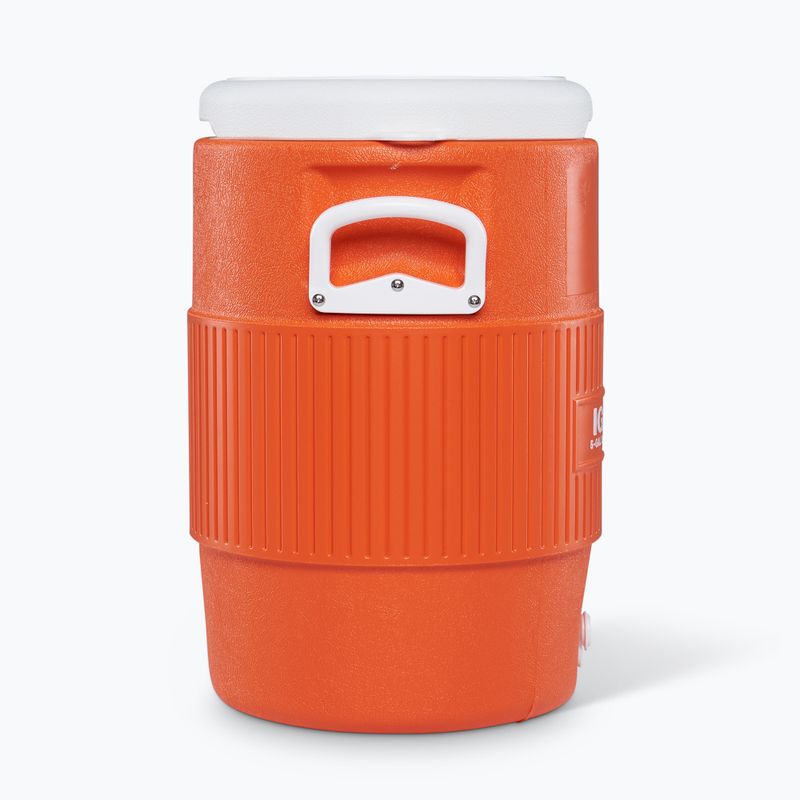 Igloo Seat Top 5 Gallon 19 l serbatoio dell'acqua arancione 6