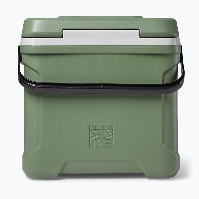 Frigorifero itinerante Igloo Ecocool Latitude 30 eco grigio/verde vintage/nero 2