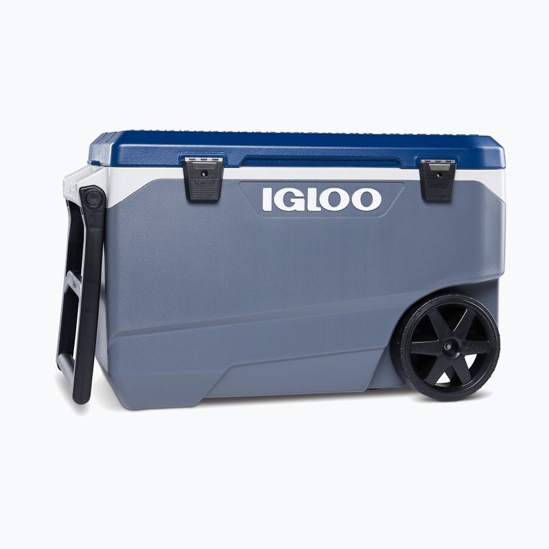 Igloo Maxcold Latitude 90 Qt Roller 85 l frigorifero da viaggio in carbonite/mare Egeo 3