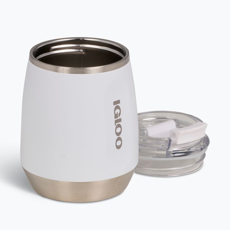 Igloo Wine Tumbler 295 ml tazza termica bianca 2