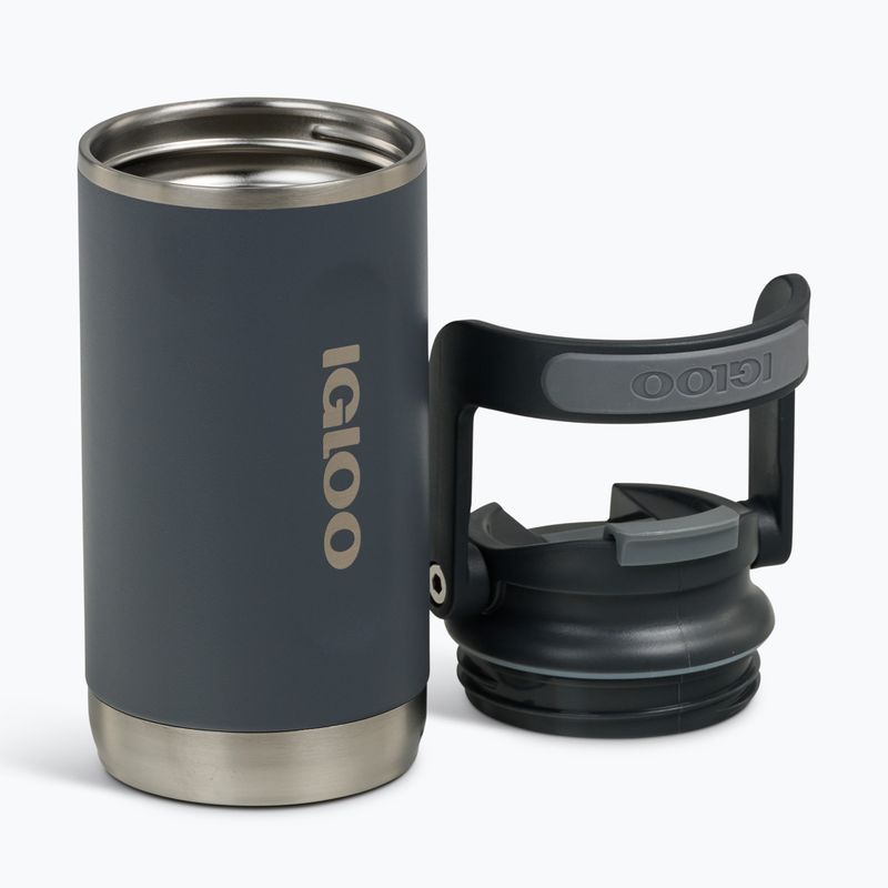 Igloo Tumbler Flip 'n' Sip 360 ml tazza termica in carbonite 12