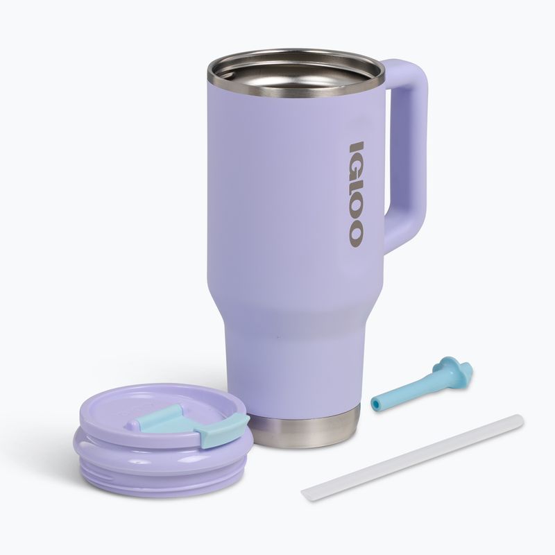 Tazza termica Igloo Travel Flip n' Sip 960 ml lilla brezza 2