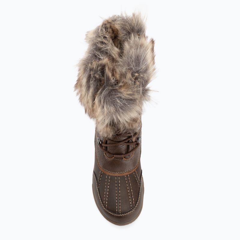 Stivaletti da neve donna Kimberfeel Delmos chestnut 5
