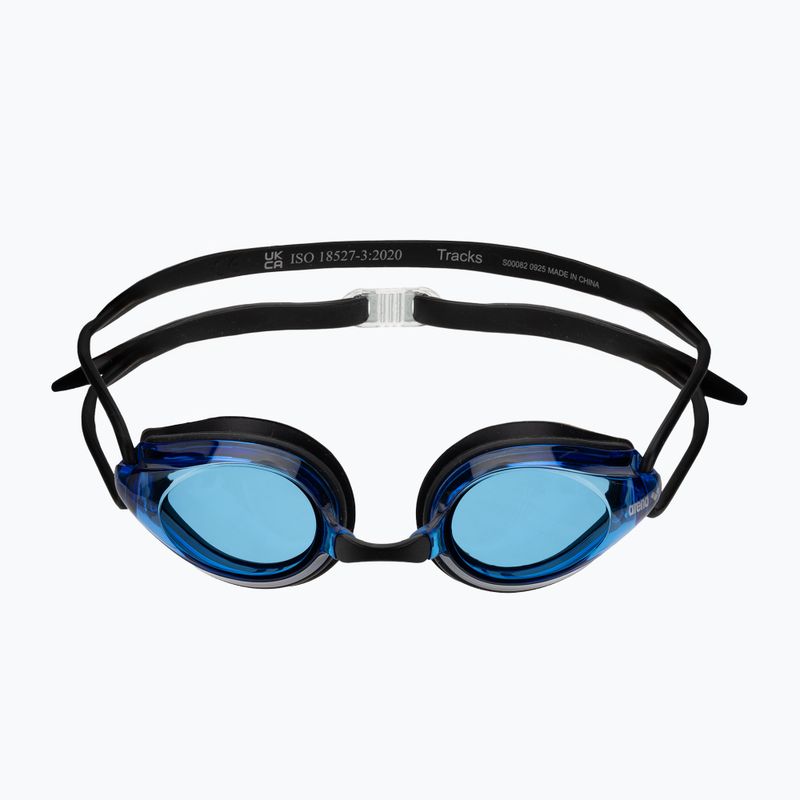 Occhialini da nuoto arena Tracks black/blue/black 2