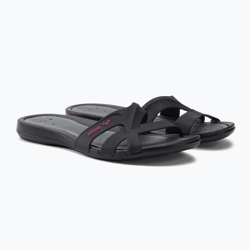 Infradito donna arena Athena Hook nero/profondo 5