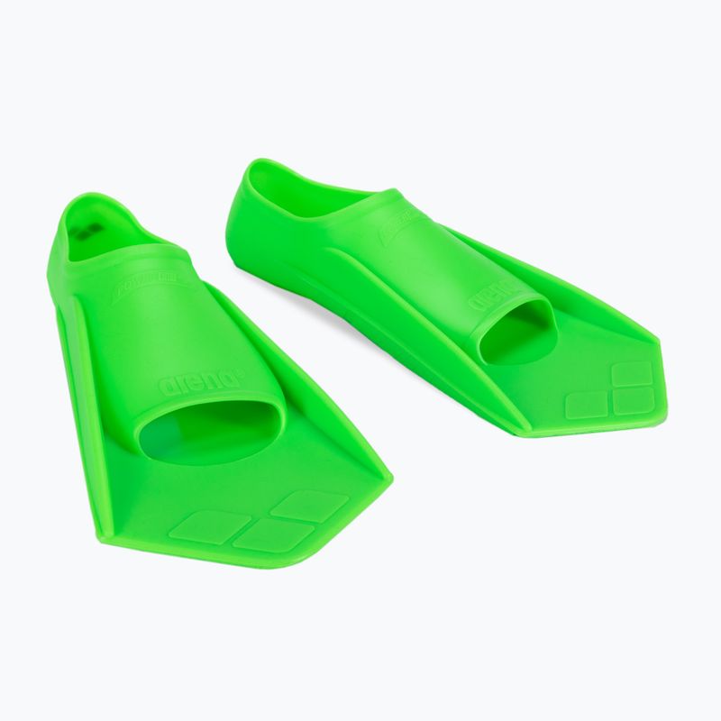Pinne da nuoto Arena Powerfin Hook acid lime/nero