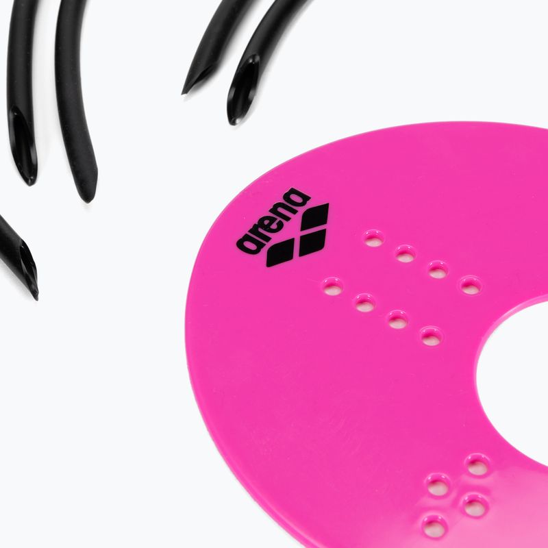 Arena Elite Hand Paddle rosa/nero per il nuoto 2