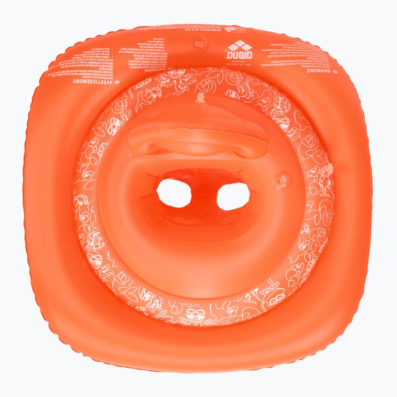 Sedile galleggiante per bambini arena Water Tribe Baby Swim Seat nectarine/white 2
