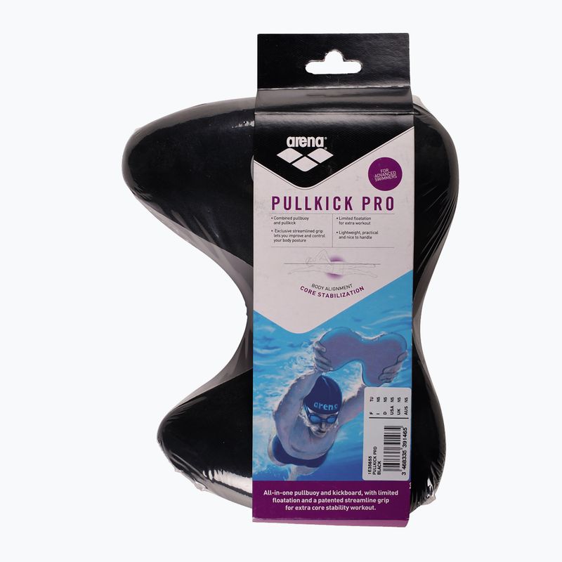 Tavola da nuoto Arena Pullkick Pro nera 4