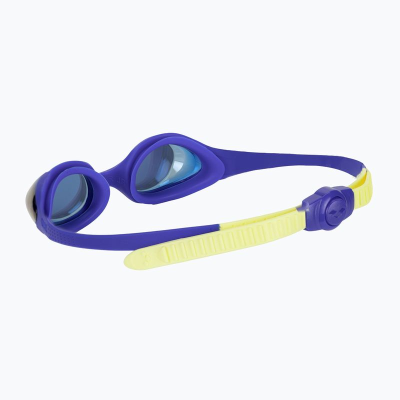 Occhialini da nuoto da bambino Arena Spider JR Mirror blue/blue/yellow 4