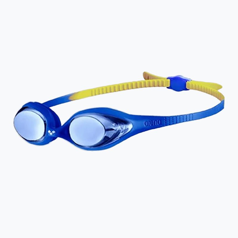 Occhialini da nuoto da bambino Arena Spider JR Mirror blue/blue/yellow 6