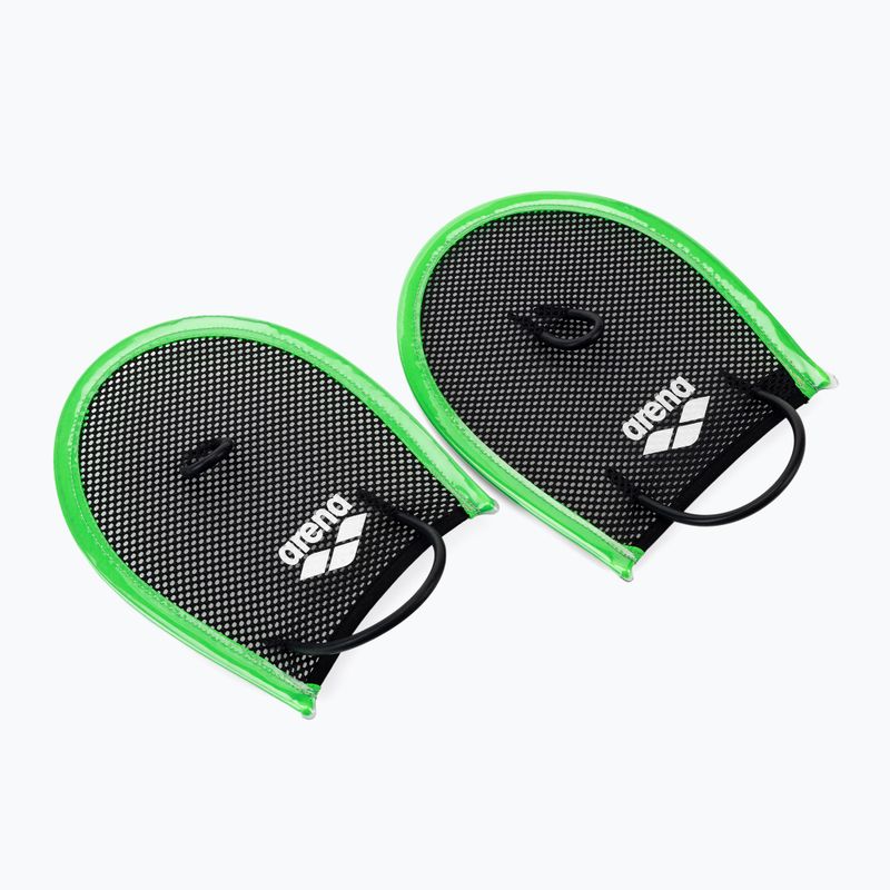 Pagaie da nuoto Arena Flex in lime acido/nero