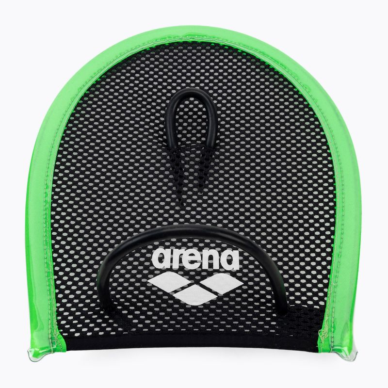 Pagaie da nuoto Arena Flex in lime acido/nero 2