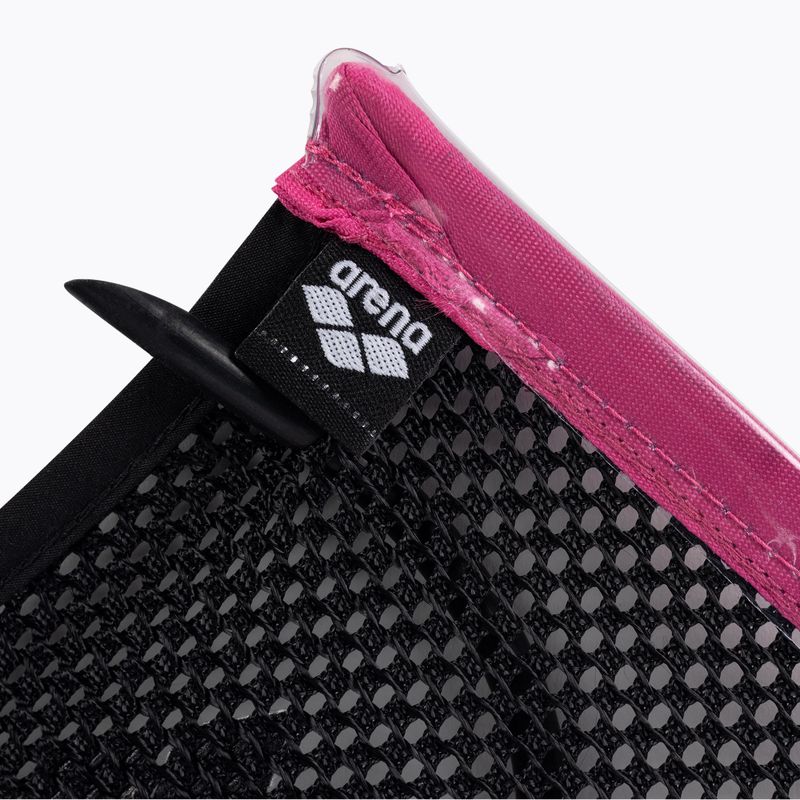 Pagaie da nuoto Arena Flex rosa/nero 3