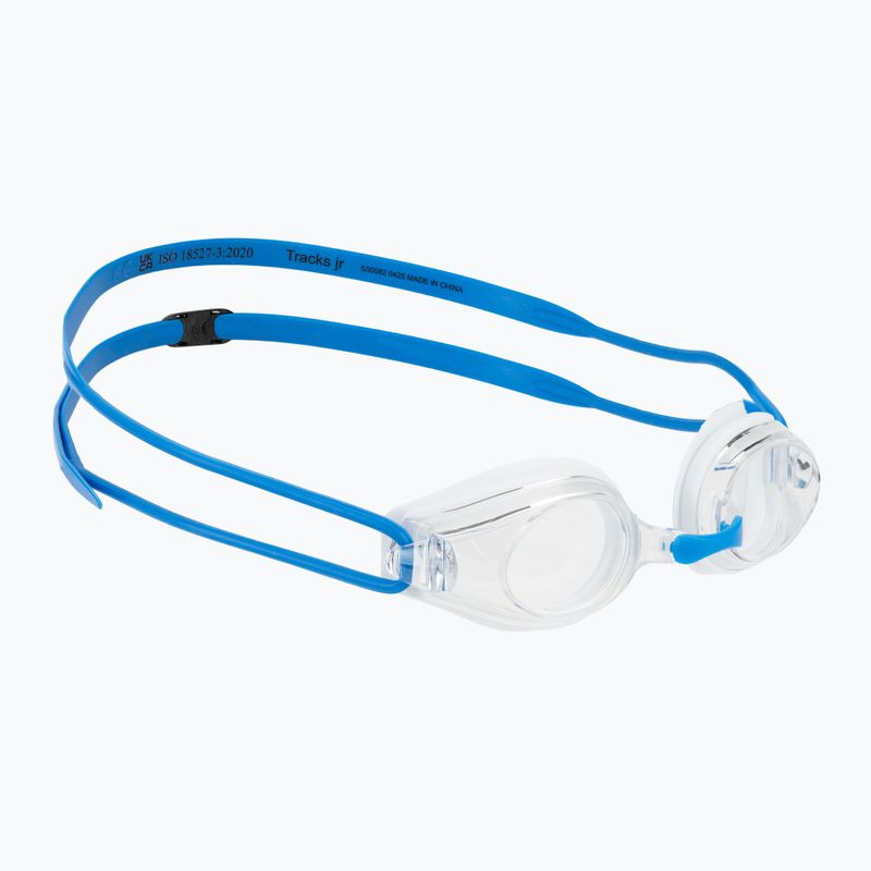Occhialini da nuoto per bambini arena Tracks JR clear/clear/light blue