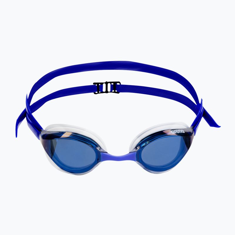 Occhialini da nuoto Arena Python Mirror blu a specchio/bianco 2