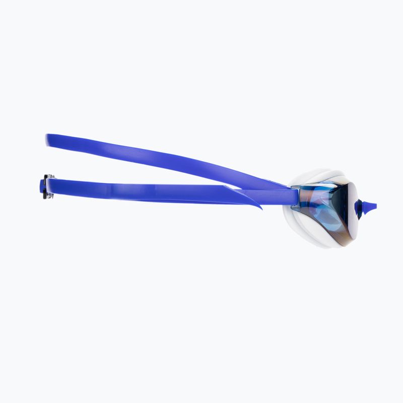 Occhialini da nuoto Arena Python Mirror blu a specchio/bianco 3