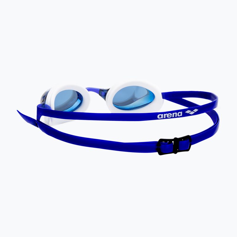 Occhialini da nuoto Arena Python Mirror blu a specchio/bianco 4