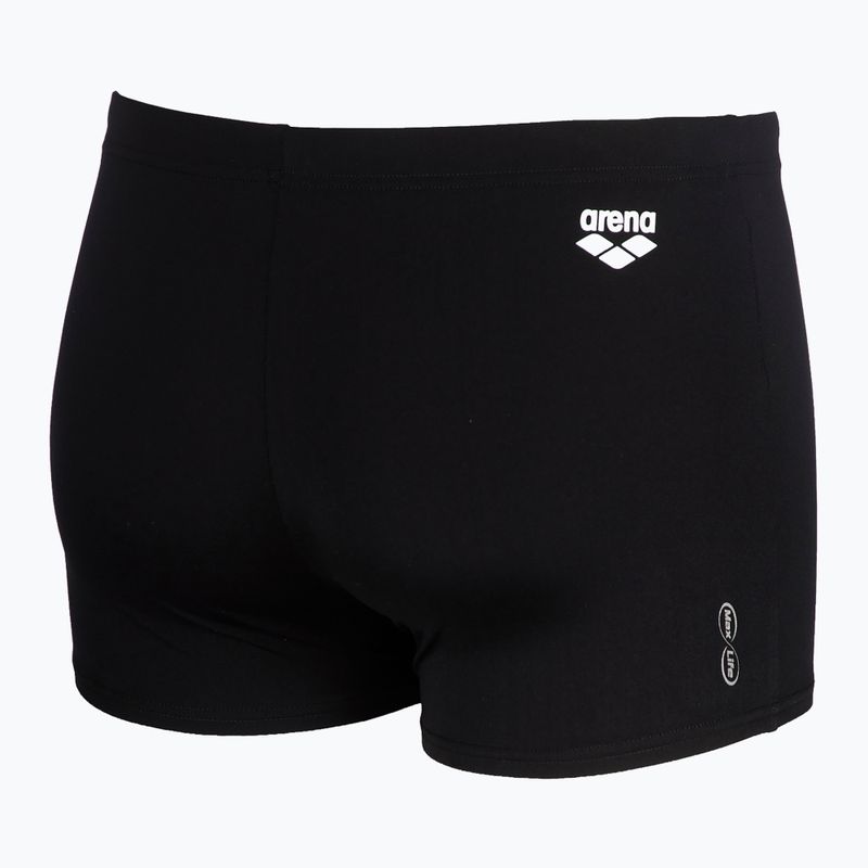 Boxer da bagno arena Floater Short nero/turchese da uomo 6