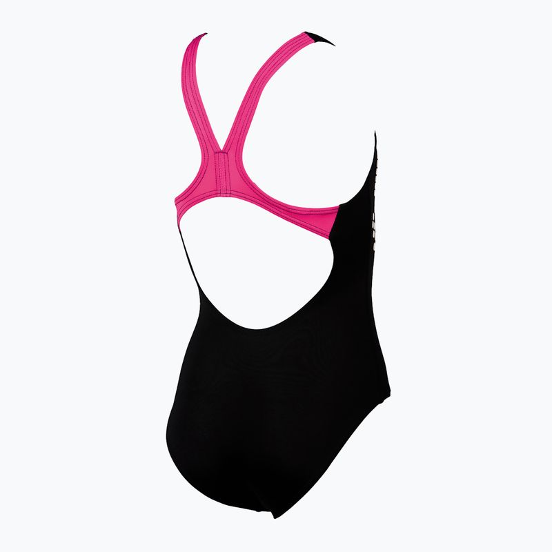 Arena Cell One Piece L nero/rosa rosa costume intero per bambini 6