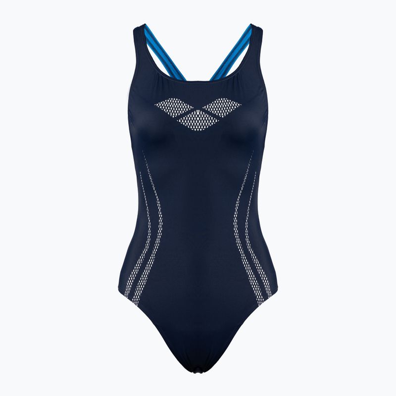 Costume da bagno intero donna arena Isla One Piece navy/pix blue/white