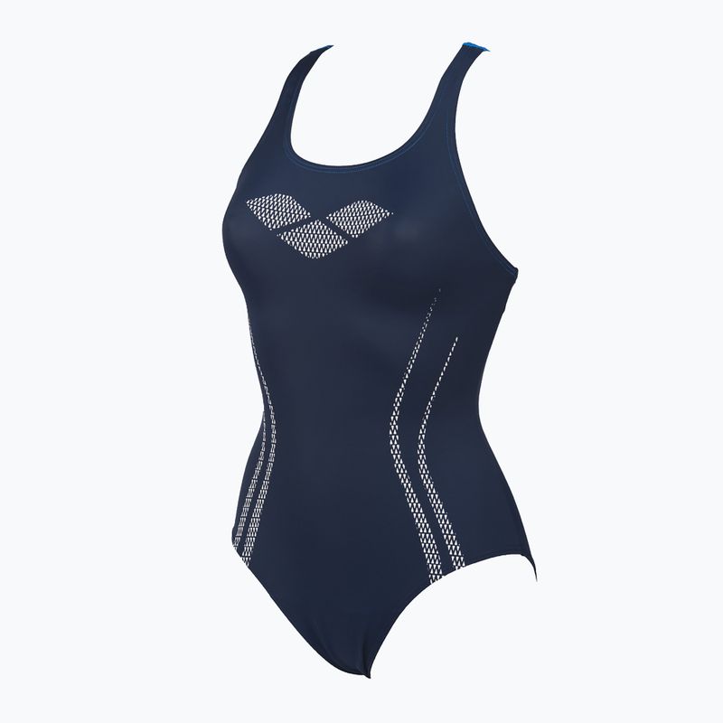 Costume da bagno intero donna arena Isla One Piece navy/pix blue/white 4