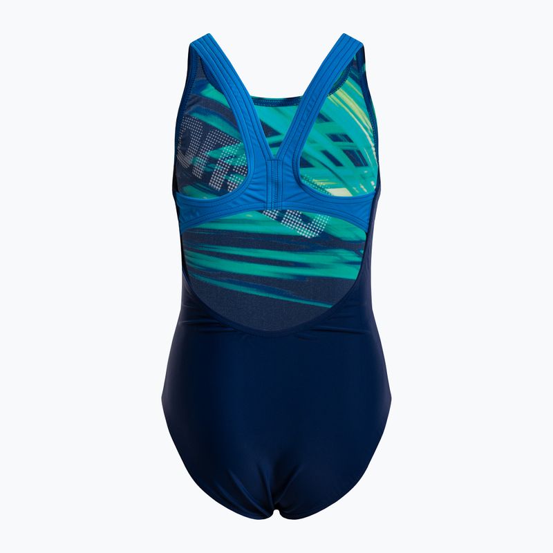 Costume da bagno intero per bambini arena Phenix One Piece navy/pix blue 2