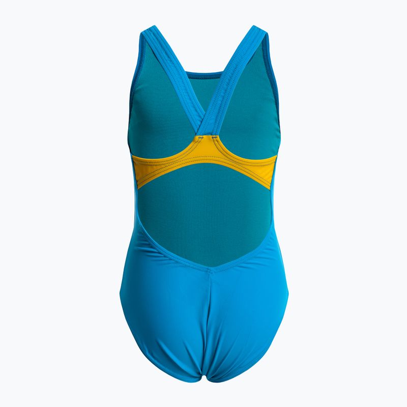 Arena Sparkle Costume da bagno intero per bambini L pix blue/lily yellow 2